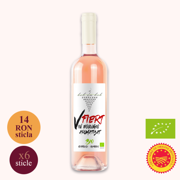 6 x Vin Fiert Rose - Bob cu Bob